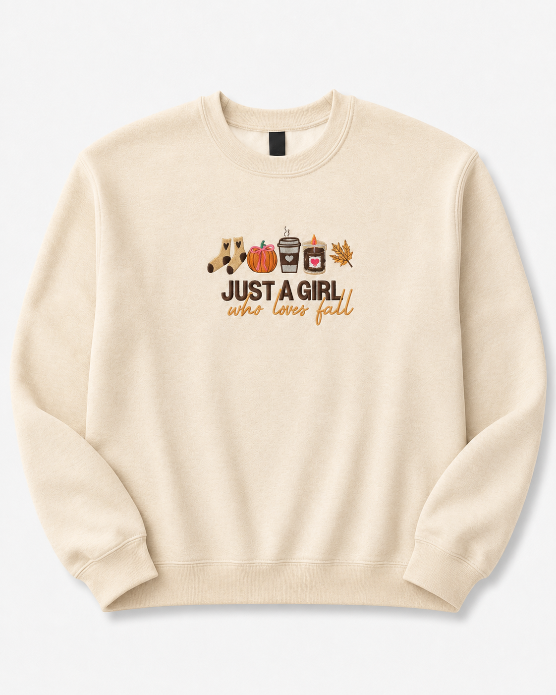 PRÉ-COMMANDE SWEAT-SHIRT JUST A GIRL WHO LOVES FALL