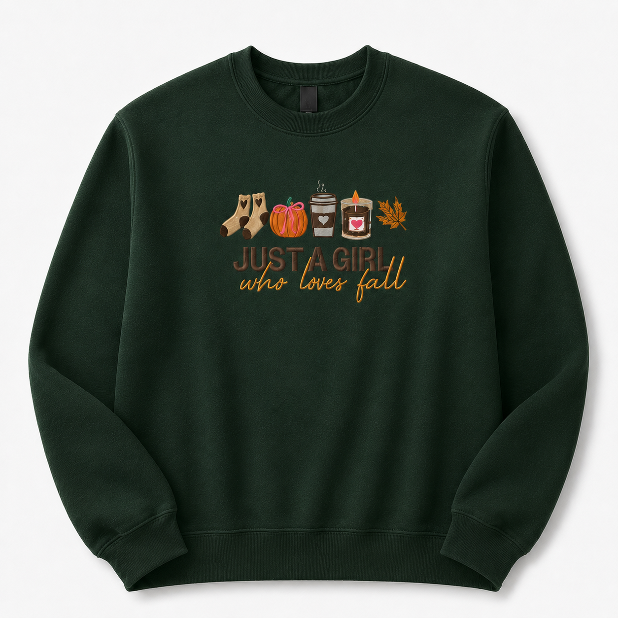PRÉ-COMMANDE SWEAT-SHIRT JUST A GIRL WHO LOVES FALL