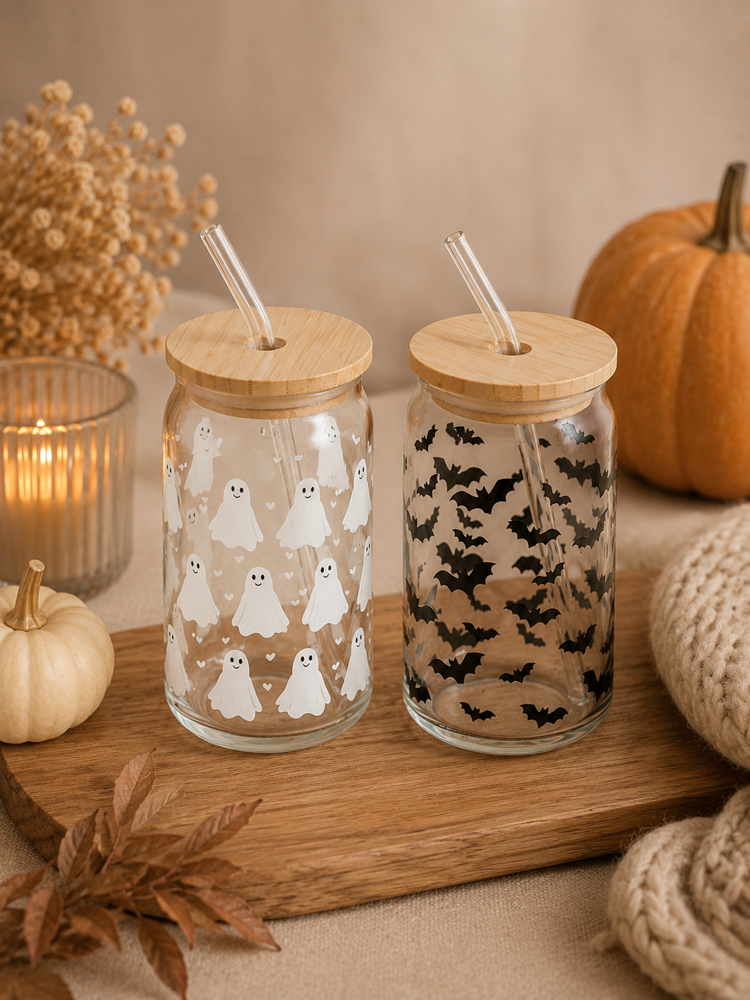 PRÉ-COMMANDE GOBELET EN VERRE HALLOWEEN