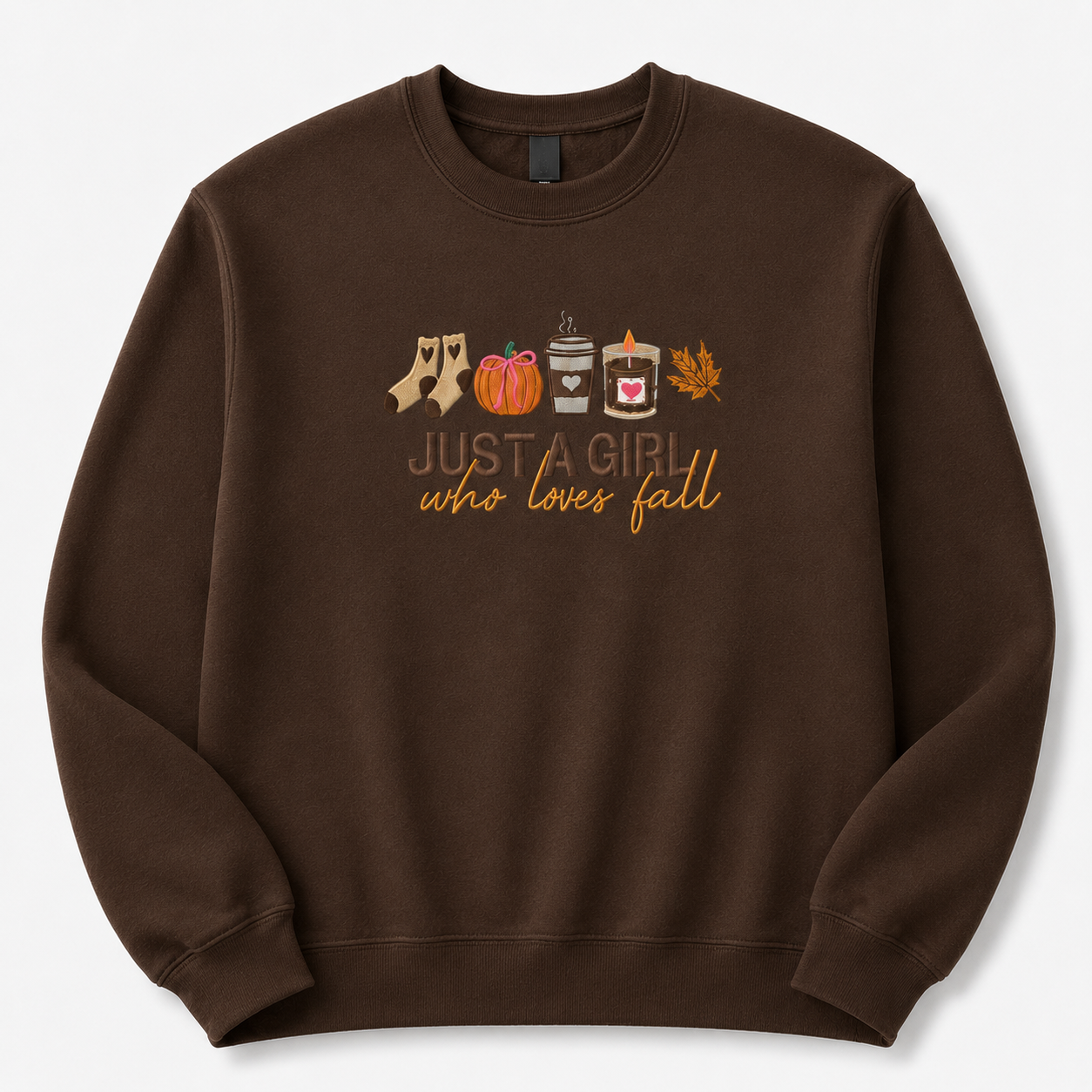 PRÉ-COMMANDE SWEAT-SHIRT JUST A GIRL WHO LOVES FALL